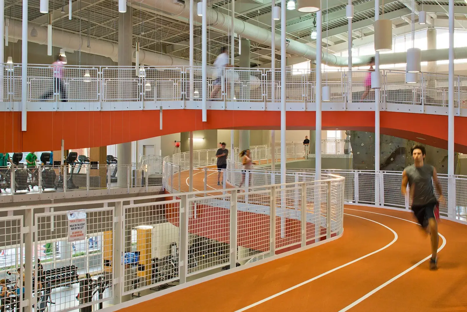 Auburn University Recreation and Wellness Center Track