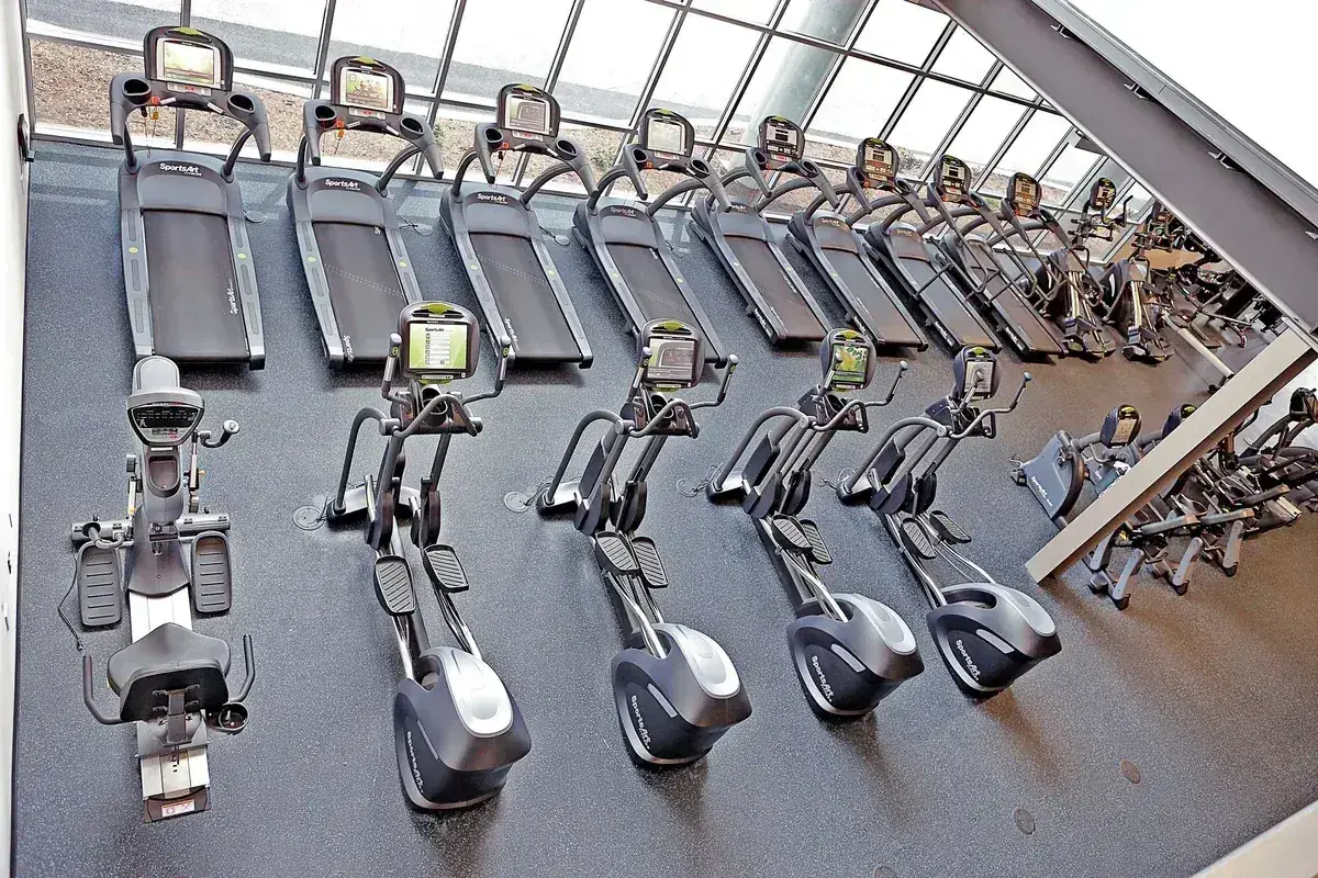 Veterans Park Community Center Indoor Walking Track