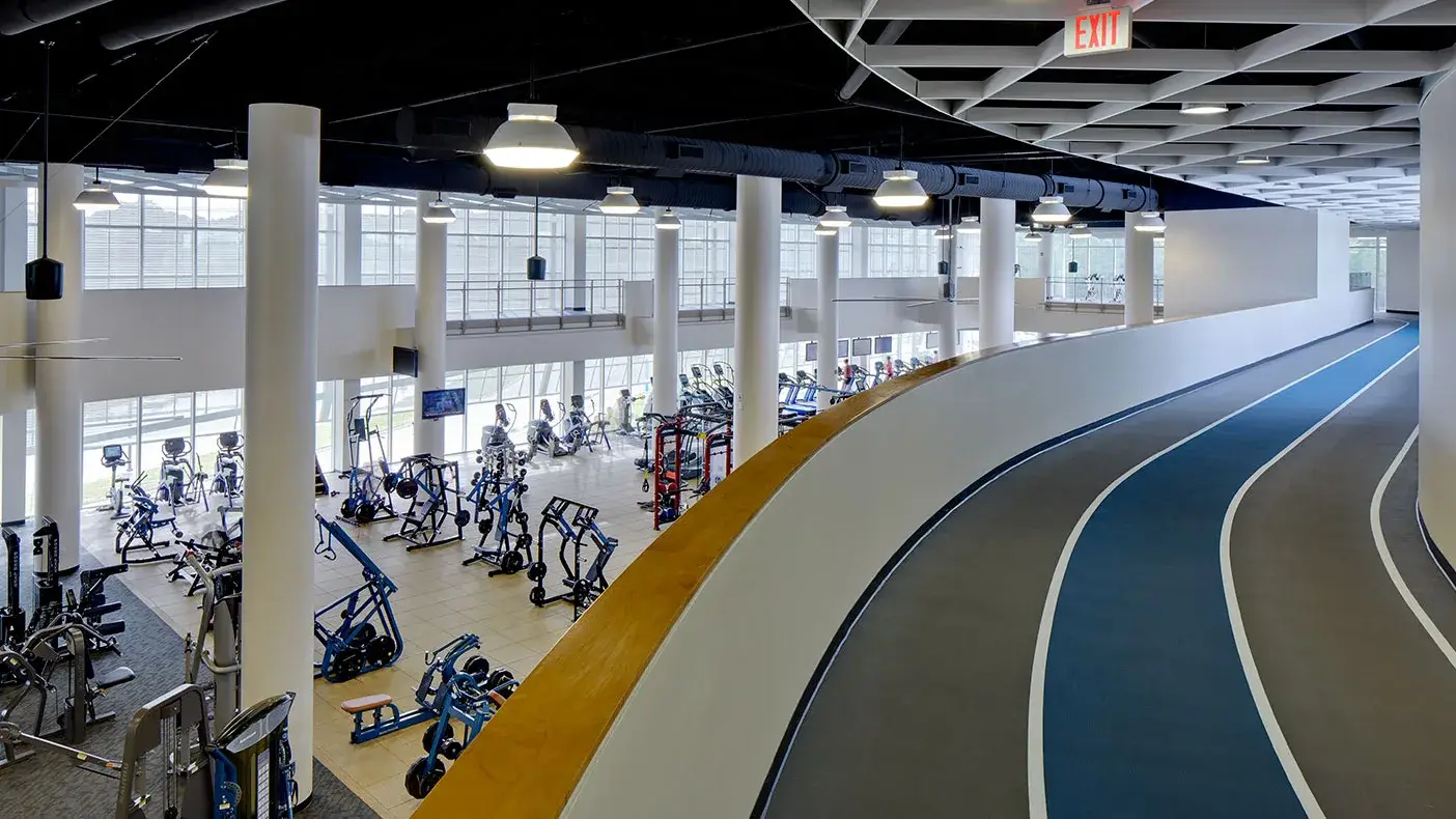 University of North Florida Student Wellness Complex Indoor Track