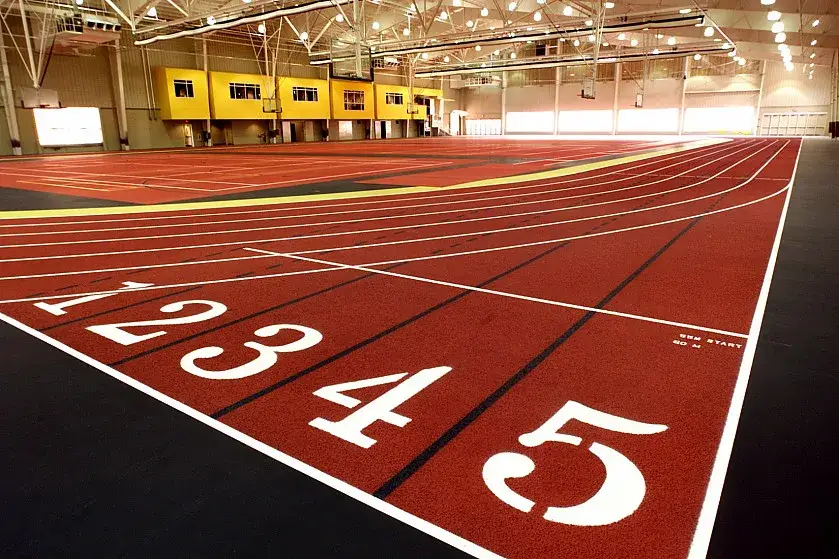 Ursinus College Floy Lewis Bakes Field House Indoor Track